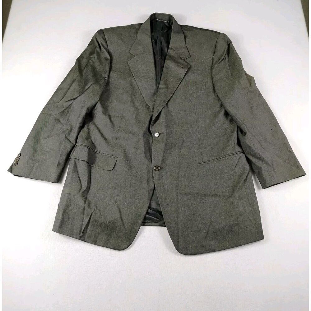 Canali Proposta Blazer Mens 48R Gray Bernini Wool Italy Corpcore Professional 56